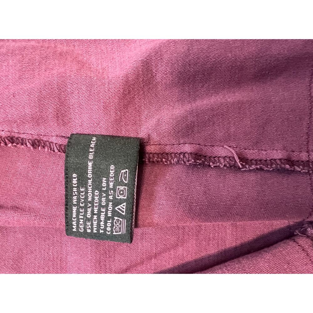 Altar'd State Raw Hem Peplum Rose Color Barbicore Button Jacket Women's Size L - Picture 7 of 10